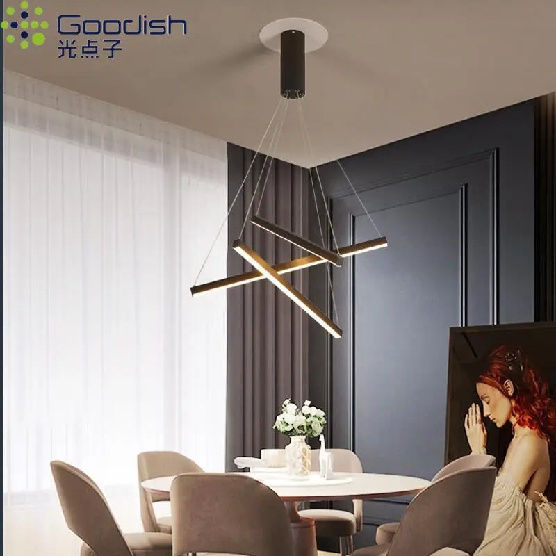 Lámparas colgantes LED nórdicas modernas redondas para decoración del hogar, ideales para cocina, sala de estar, comedor o habitación infantil. Lámpara de araña minimalista.