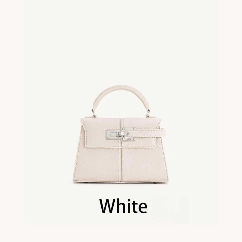 Bolso trapezoidal JW PEI, nuevo estilo, piel auténtica, bolso de mujer, alta gama, versátil, bandolera, a la moda, estilo exclusivo.