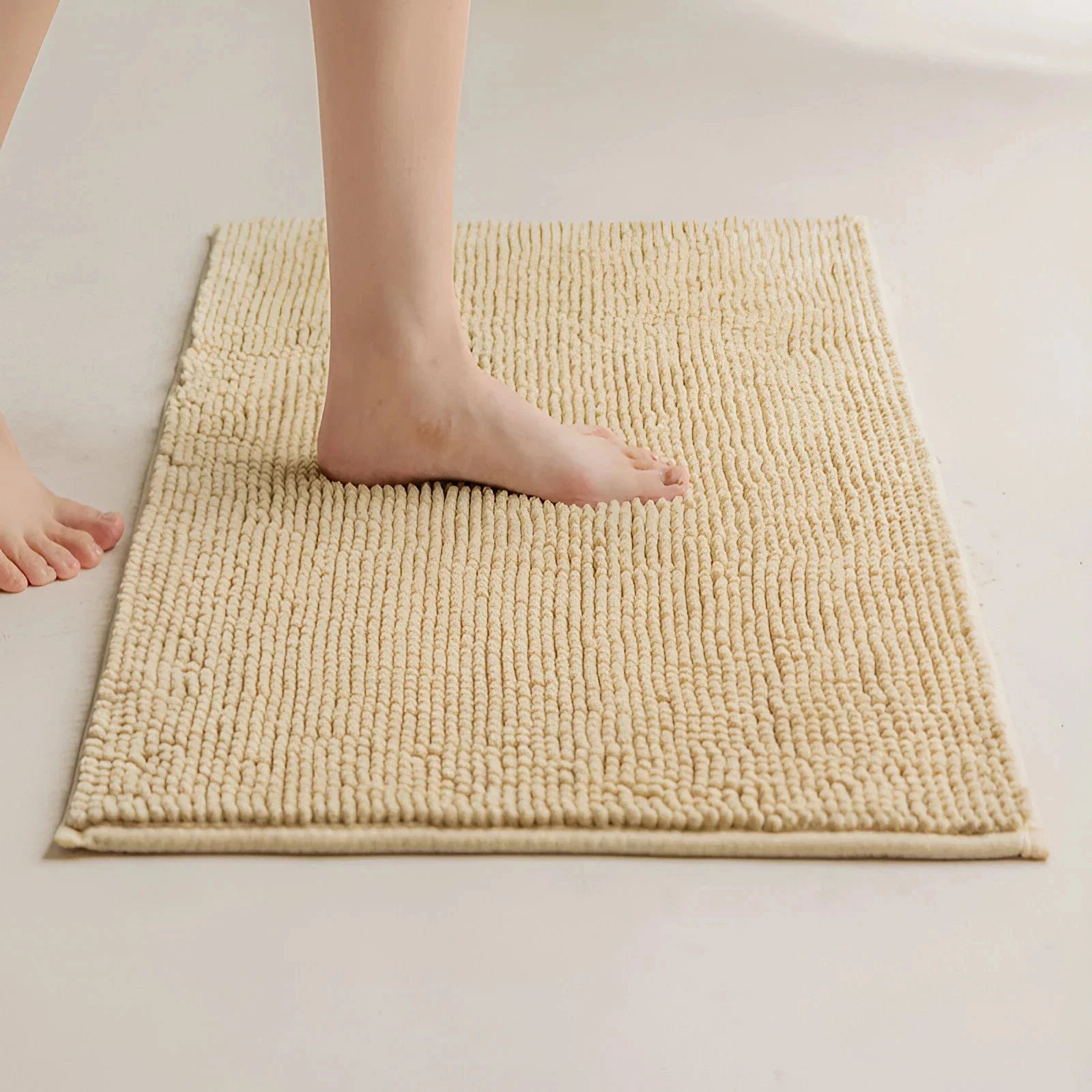 Alfombrilla antideslizante para baño, de entrada para pies, para el suelo del baño, alfombra para el hogar, alfombra de baño