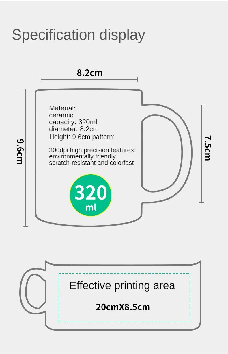 Taza de cerámica con diseño floral de mariposas: elegante taza de café blanca con diseño de mariposas rosas y flores de cerezo, apta para microondas y reutilizable.