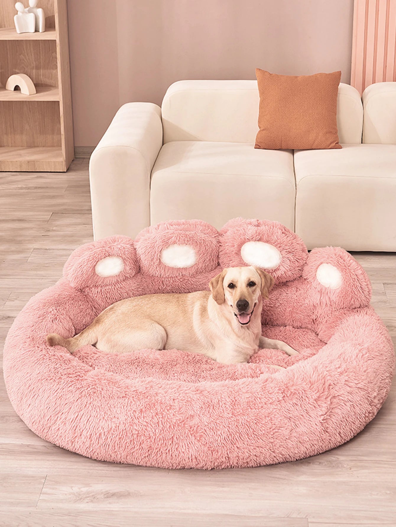 Cama mullida para perros, cálida para invierno, productos para mascotas grandes, sofá pequeño, cestas, caseta para mascotas, colchoneta, suministros para cachorros y gatos, manta para cesta, accesorios