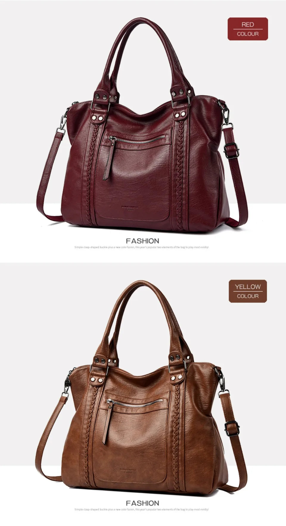 Bolsos de hombro y bandolera de piel suave de marca auténtica para mujer, bolsos de mano de lujo, bolsos de diseñador informales tipo tote y bandolera.