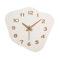 Reloj de pared de diseño minimalista, decoración creativa para el hogar, reloj silencioso e irregular para el hogar, cafetería, casa de campo, cocina, dormitorio y sala de estar.
