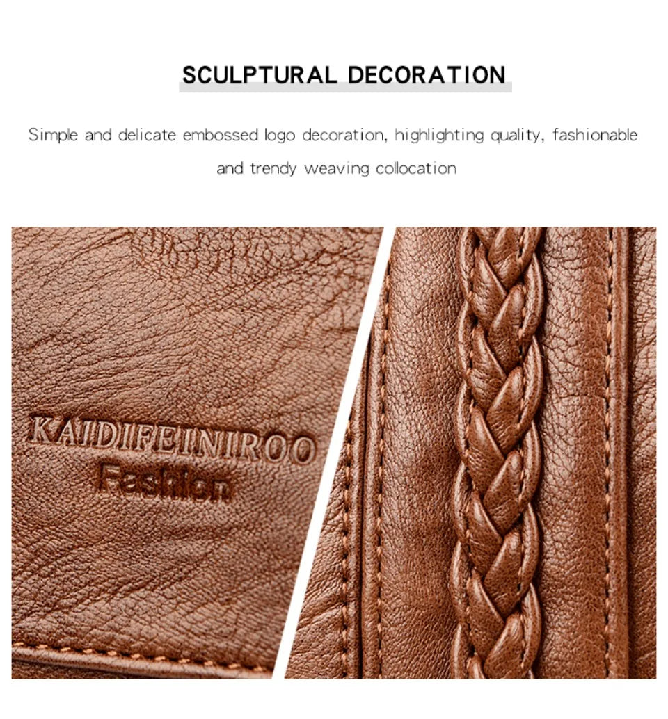 Bolsos de hombro y bandolera de piel suave de marca auténtica para mujer, bolsos de mano de lujo, bolsos de diseñador informales tipo tote y bandolera.
