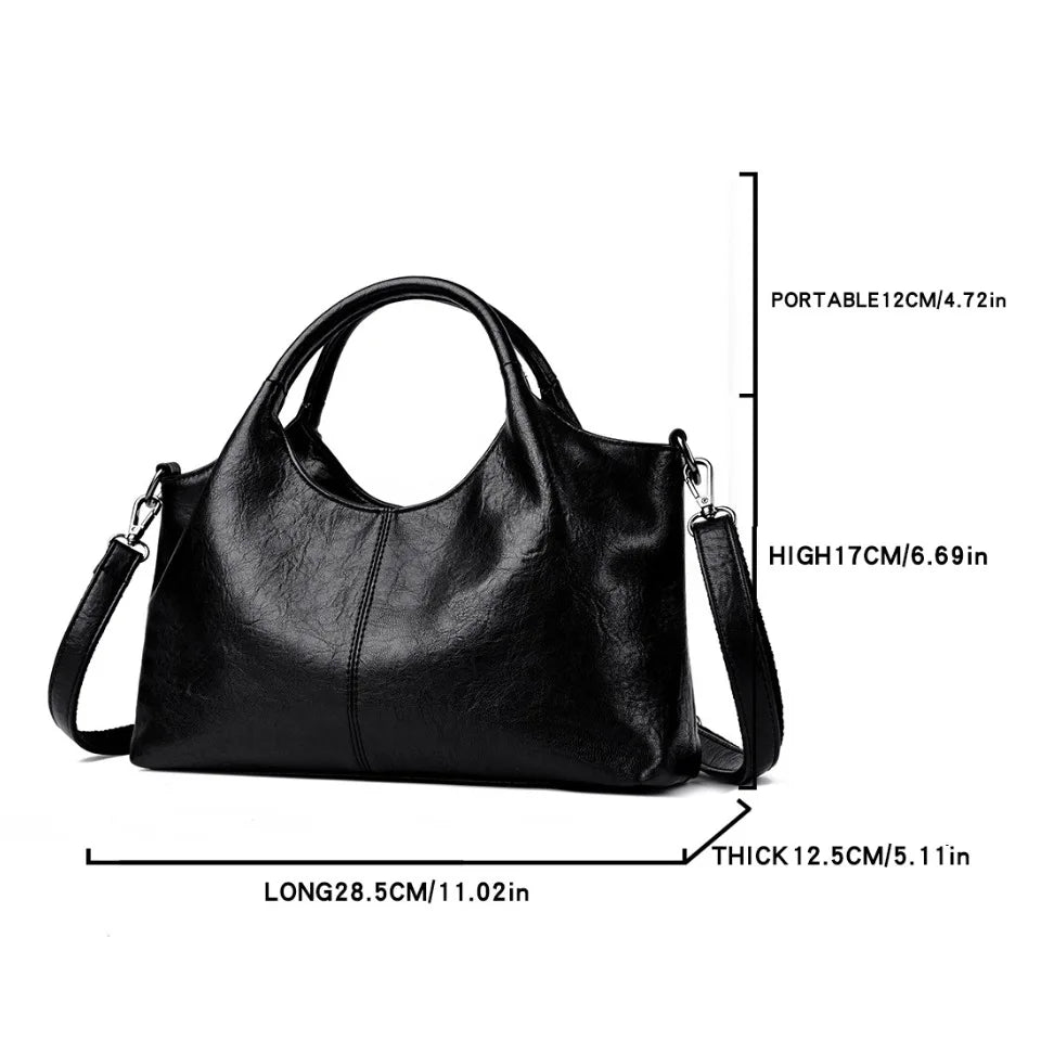 Bolso de mano para madre de mediana edad 2026, bolso bandolera pequeño para mujer, bolso de mano tipo mensajero, bolso de piel sintética suave, bolsos