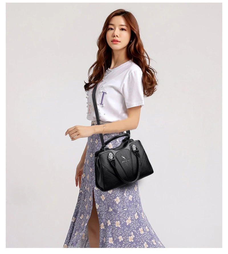 Bolsos de lujo para mujer, bolsos de diseñador, bolsos cruzados de cuero para mujer, bolsos de hombro para mujer, bolsos de mano para mujer Sac a Main 2024 Sac