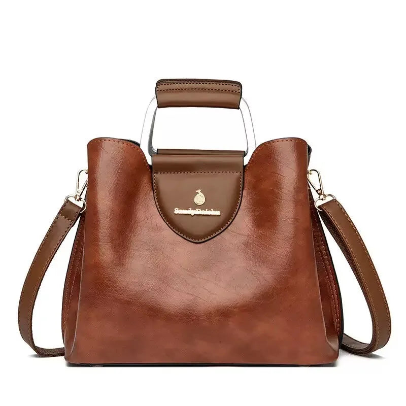 Bolso de mano de lujo con estampado de moda, gran capacidad, piel suave, bolso bandolera para mujer, bolso de hombro/bandolera, bolso de mano de diseño para mujer, bolso de mano informal.