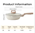 Juego de ollas y sartenes de cerámica DONNOR, juego de utensilios de cocina antiadherentes para inducción, juego de cocina con sartenes.
