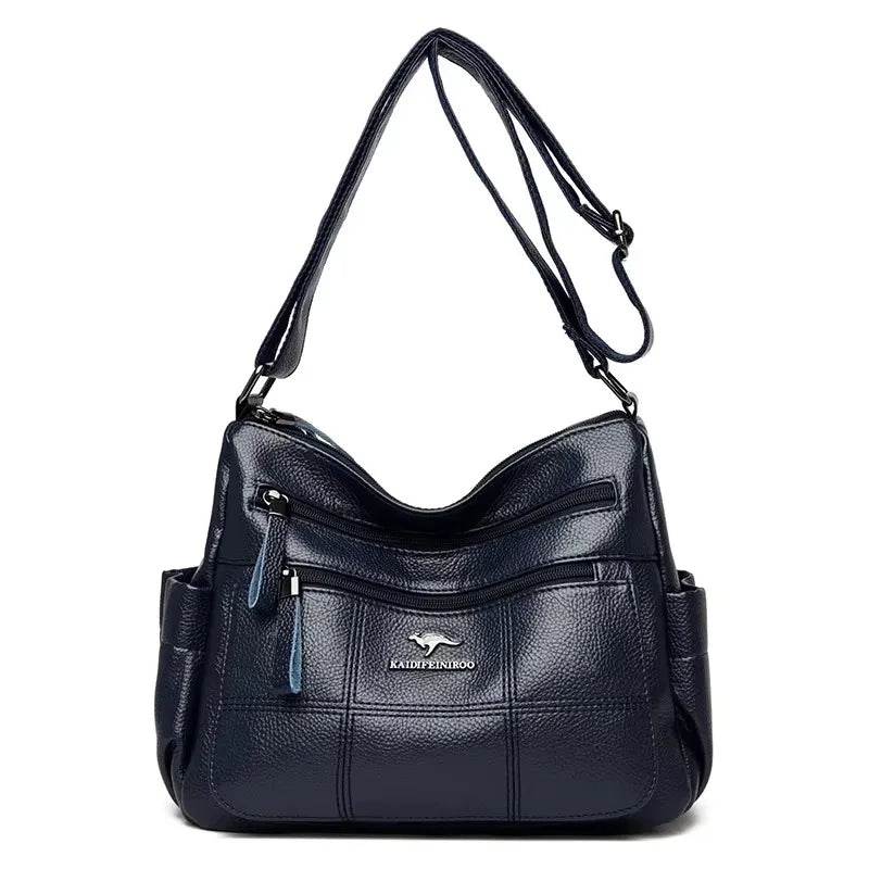 Bolso de mano de lujo con estampado de moda, gran capacidad, piel suave, bolso bandolera para mujer, bolso de hombro/bandolera, bolso de mano de diseño para mujer, bolso de mano informal.