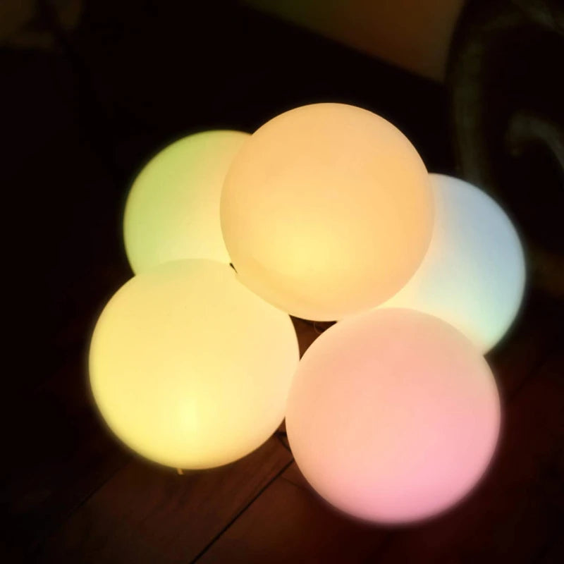 Lámpara solar LED esférica para exteriores, césped, piscina, dormitorio, mesa, fiesta, iluminación de jardín, control remoto, resistente al agua.
