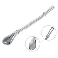 Bombilla de acero inoxidable confiable para yerba mate, pajita para beber y cuchara filtrante.