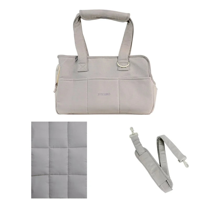 Bolso de hombro portátil Puppy Go Out para perros, bolso para mascotas, gatos, chihuahuas, yorkshire terriers, suministros para perros, adecuado para perros pequeños, transportín para perros