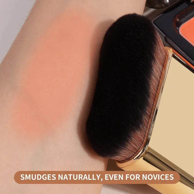 Brochas de maquillaje grandes MAANGE para contornear, broncear, aplicar base líquida, colorete en crema, cerdas suaves, herramienta de maquillaje multiusos para todos los días.