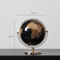 Globo terráqueo Decoración Geografía Accesorios creativos para la decoración del hogar Globo de escritorio retro Mapa del mundo moderno para investigación y aprendizaje