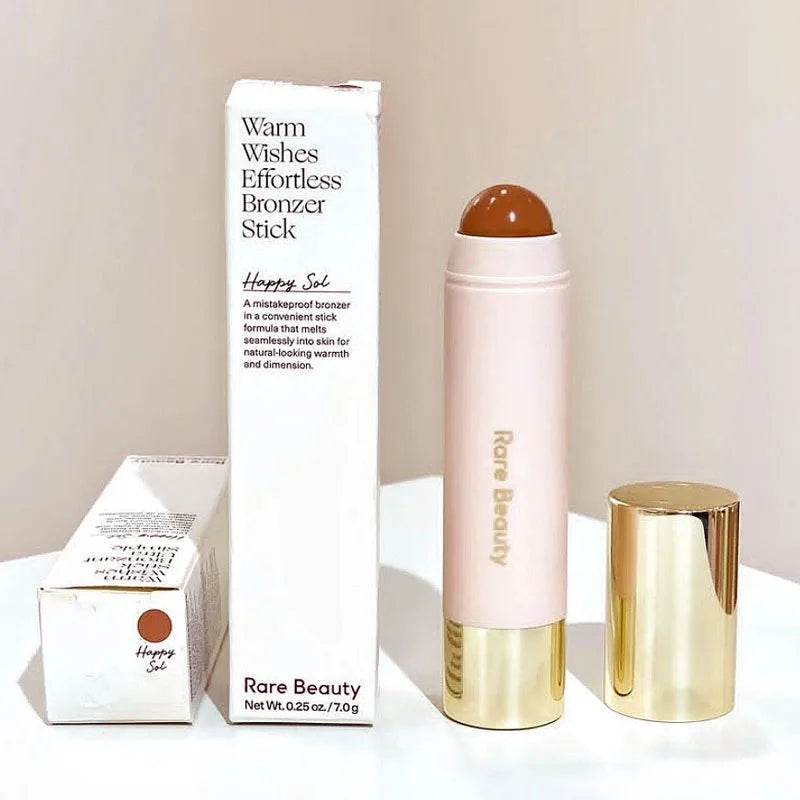 Rare Beauty 3D Contorno Facial Bronceador Líquido Tono Suave Iluminador Espejo Sombra de Nariz Natural Duradera Resistente al Agua Maquillaje Iluminador