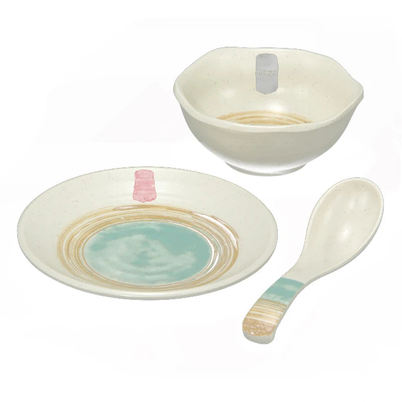 Juego de platos planos de melamina, bandeja comercial para comida rápida, plato plano para sushi y filete de restaurante, estilo palacio, vajilla irrompible