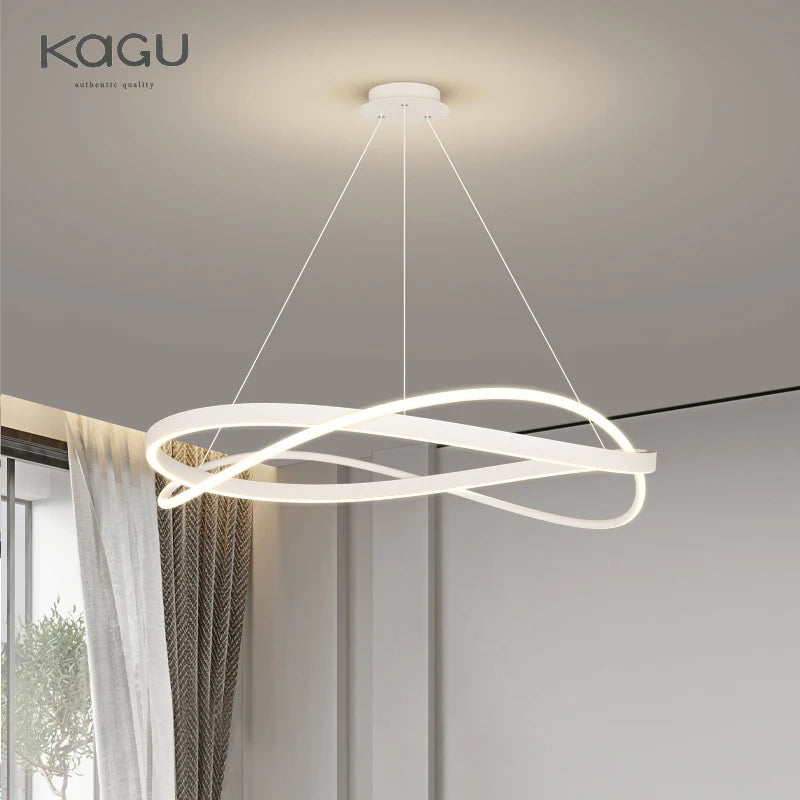 Lámparas colgantes minimalistas de lujo para sala de estar, estilo posmoderno, sencillas, para restaurante, lámparas de techo para dormitorio, decoración del hogar.
