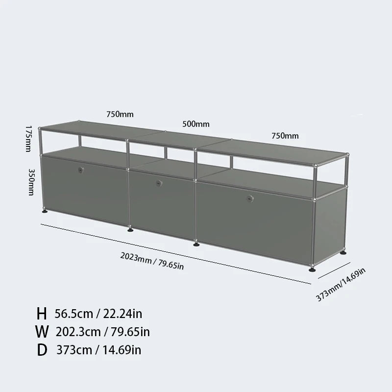 Mueble para TV, armarios de almacenamiento, mueble esquinero, vitrina metálica, módulo para sala de estar, muebles modulares de bricolaje