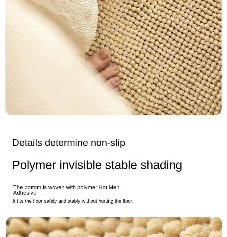 Alfombrilla antideslizante para baño, de entrada para pies, para el suelo del baño, alfombra para el hogar, alfombra de baño
