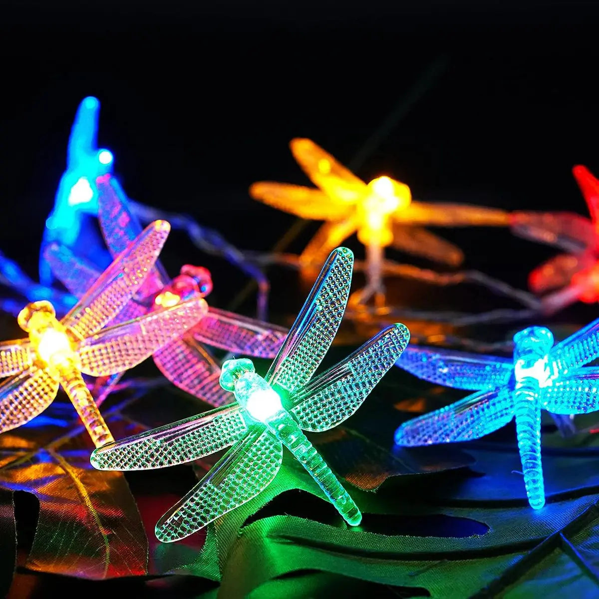 1 unidad de guirnalda de luces LED decorativas de 1,5 m con 10 luces, funciona con pilas, para decoración del hogar, jardín, dormitorio, bodas, fiestas de cumpleaños y festivales.