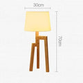 Lámparas de pie modernas para sala de estar, dormitorio, cocina, lámpara de pie de madera estilo art déco, lámparas de pie de mesita de noche, lámparas de salón