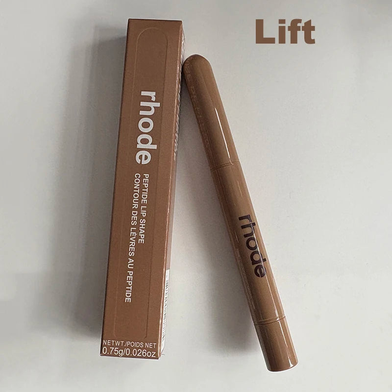 Lápiz delineador de labios con péptidos de la marca Skin, delineador de labios de larga duración, lápiz de maquillaje, labial, rubor en polvo, brillo labial, colorete, rubor, maquillaje