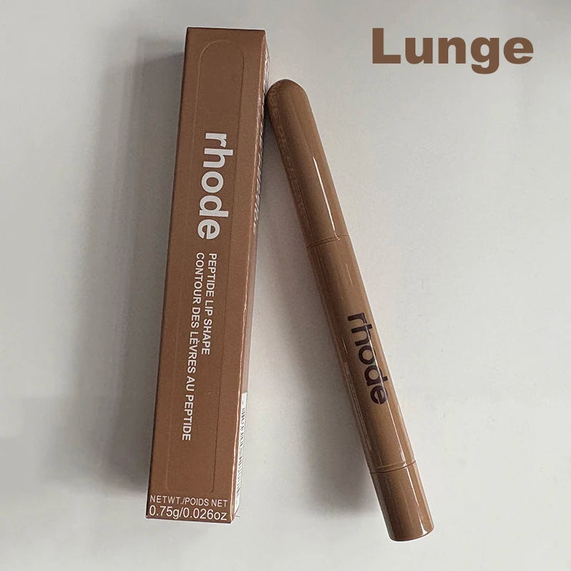 Lápiz delineador de labios con péptidos de la marca Skin, delineador de labios de larga duración, lápiz de maquillaje, labial, rubor en polvo, brillo labial, colorete, rubor, maquillaje