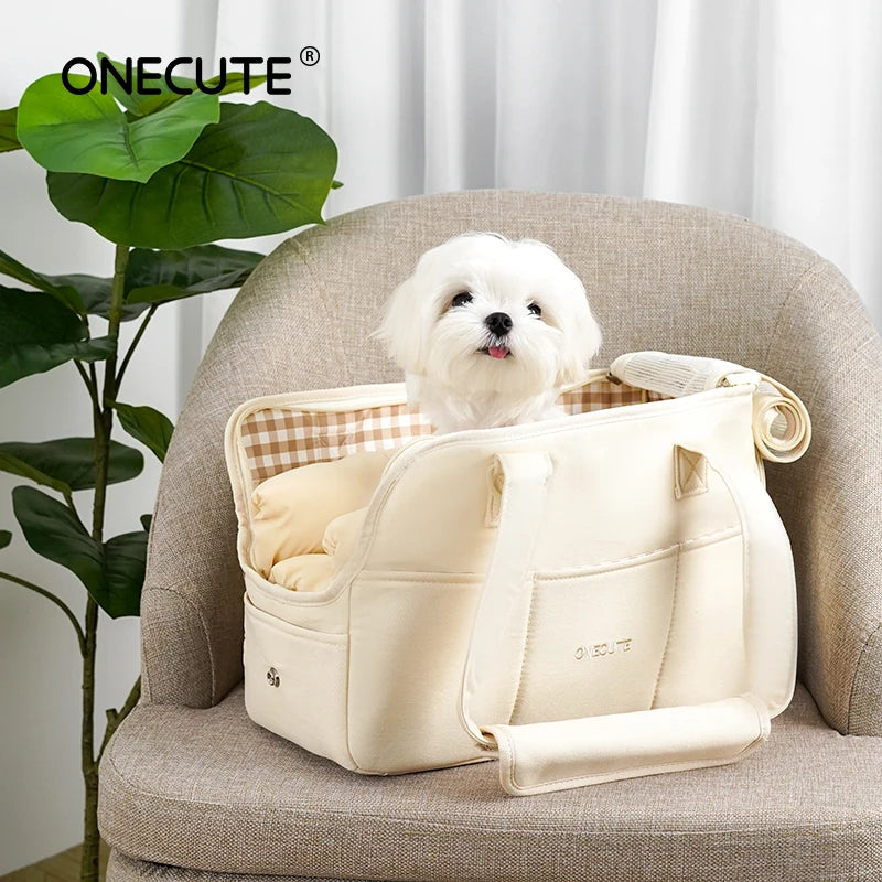 Bolso de hombro portátil Puppy Go Out para perros, bolso para mascotas, gatos, chihuahuas, yorkshire terriers, suministros para perros, adecuado para perros pequeños, transportín para perros