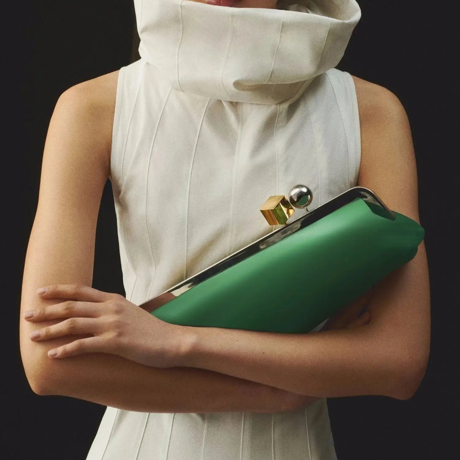 Bolso de mano largo con correa de hombro extraíble, bolso baguette de moda para mujer, bolso de mano de lujo de diseñador con clip para mujer.