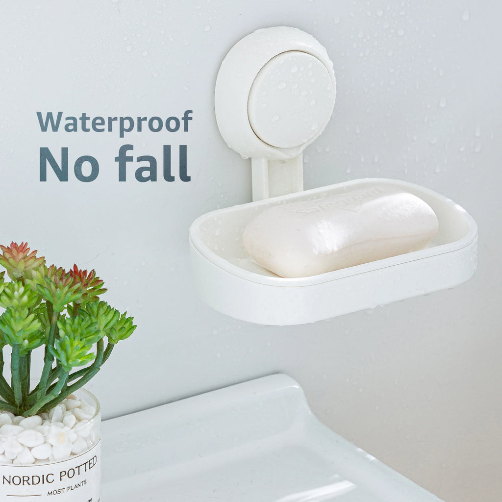 Jabonera TAILI para ducha, soporte impermeable para jabón de ducha, jabonera resistente sin necesidad de taladrar, para baño y fregadero de cocina.