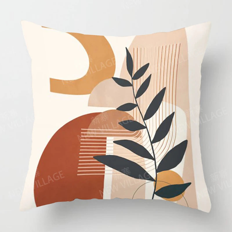 Funda de almohada/cojín para sofá, decoración moderna nórdica de lujo para el hogar, otoño, 45x45cm 45*45 50x50 60x60cm 40x40 35x35 Abstracto Geométrico