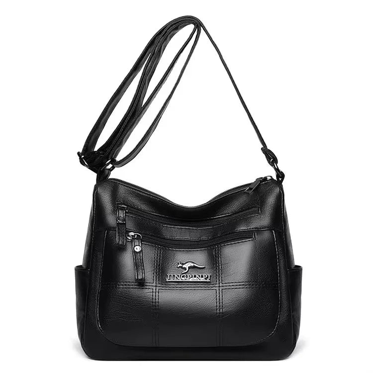 Bolso de mano de lujo con estampado de moda, gran capacidad, piel suave, bolso bandolera para mujer, bolso de hombro/bandolera, bolso de mano de diseño para mujer, bolso de mano informal.
