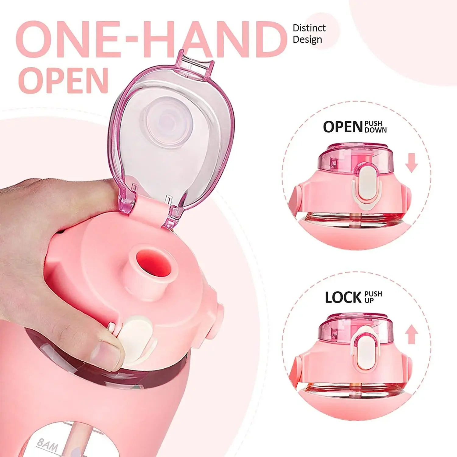 Botellas de agua de vidrio de 1000 ml con pajita, botella de vidrio con funda de silicona y marcador de tiempo, para gimnasio, camping, hogar y oficina.