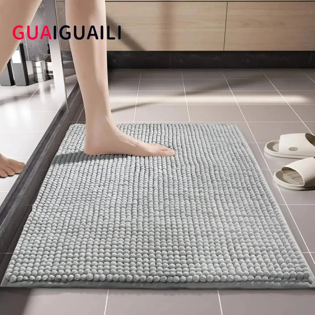 Alfombrilla antideslizante para baño, de entrada para pies, para el suelo del baño, alfombra para el hogar, alfombra de baño