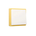 Luz nocturna LED con atenuación continua, protección ocular, succión magnética, diseño blanco y amarillo, carga USB.