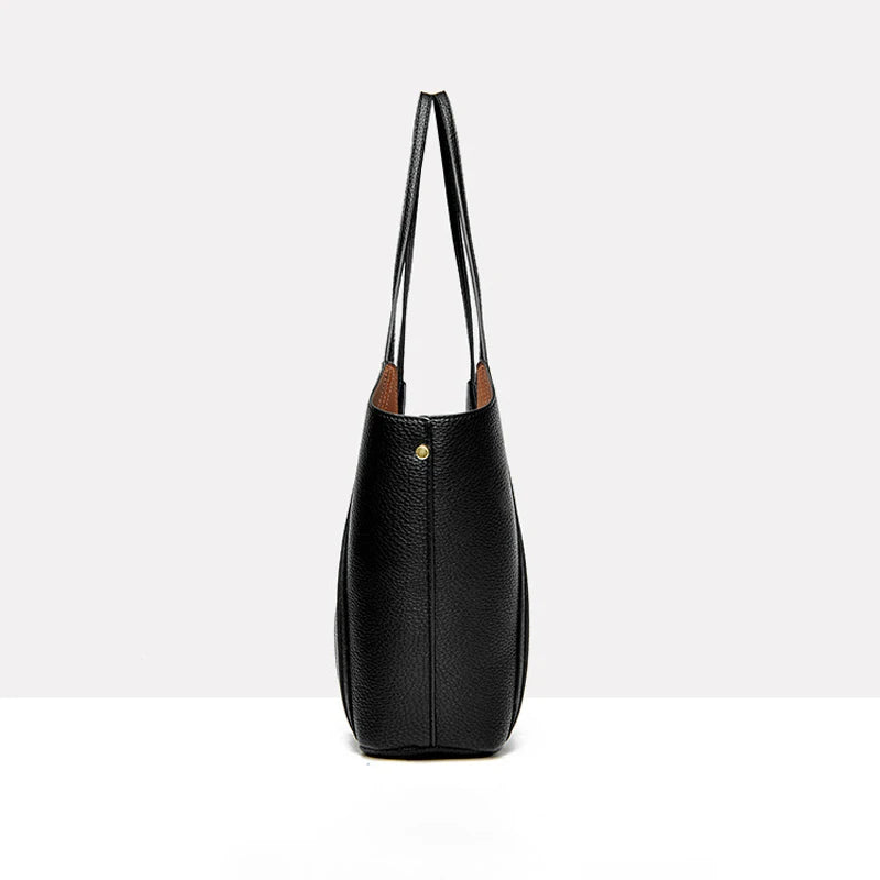Bolso tote grande para mujer, de piel sintética suave, con asa superior, bolso de hombro, bolso bandolera con múltiples bolsillos, ideal para la oficina, el trabajo o la escuela.