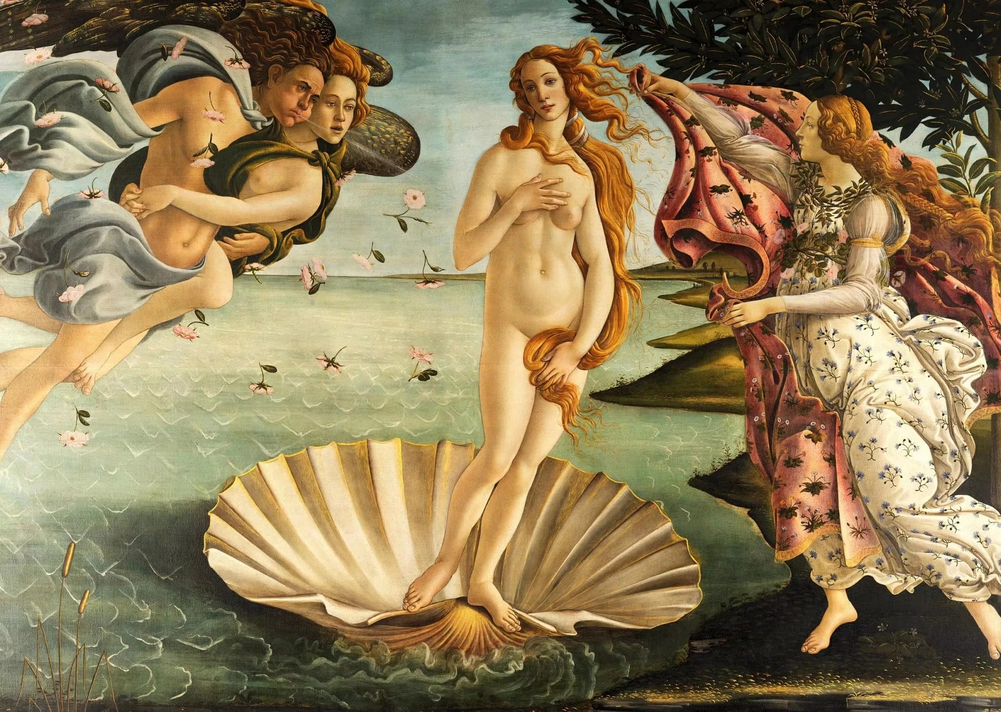 1 unidad, Póster de arte cristiano retro renacentista clásico de mitología griega, obras famosas, lienzo, pintura, decoración de pared para museo e iglesia