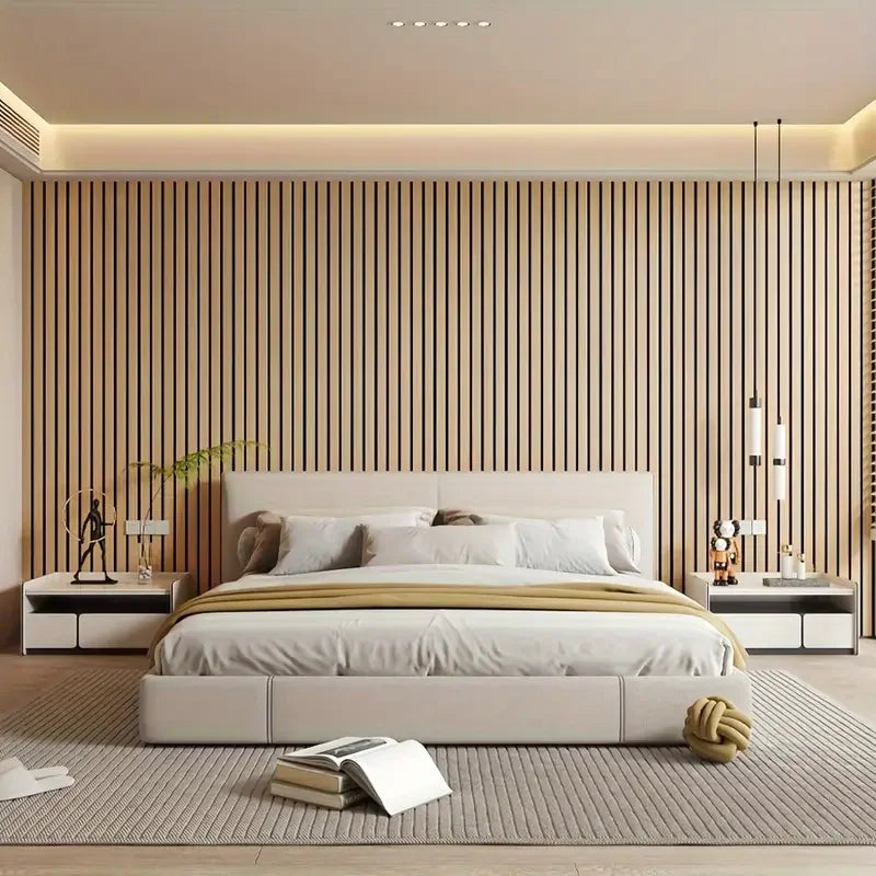 Paneles de pared con textura 3D autoadhesivos - Papel pintado elegante e impermeable, fácil de instalar, para techo y sala de estar.