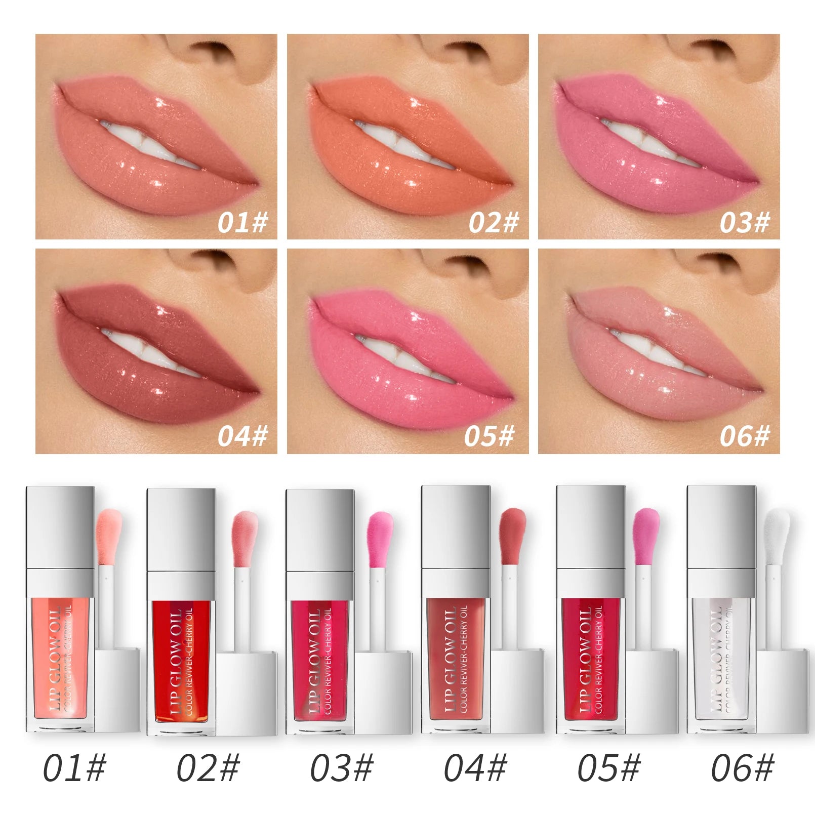 Aceite labial hidratante Crystal Jelly, brillo labial voluminizador, maquillaje, labios voluminosos y sexys, aceite labial con color y efecto voluminizador.