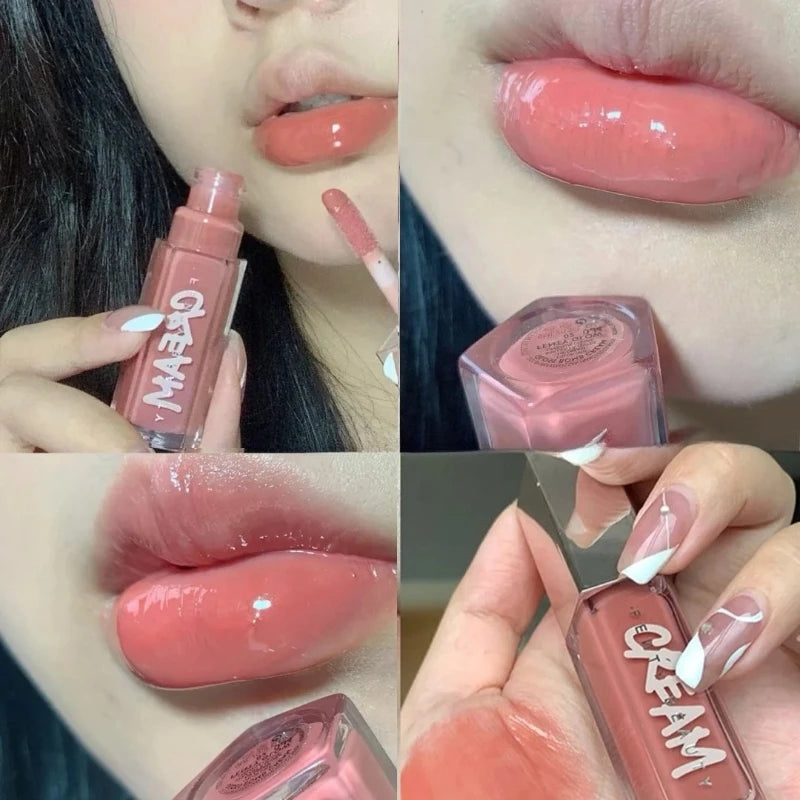 Maquillaje con barra de contorno multicolor de Fenty Beauty, corrector facial mate 3D Diamond Highlight, brillo labial a base de agua que no se desvanece.