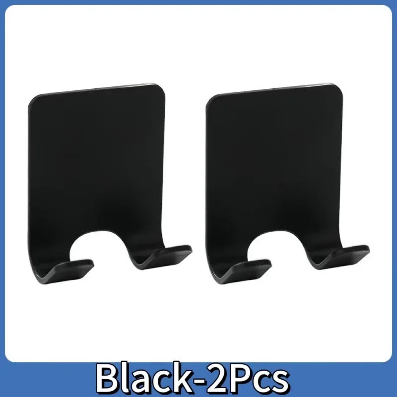 Soporte para maquinilla de afeitar de baño (1/2/4/6 unidades), gancho de almacenamiento para pared, estante para afeitado de hombre, soporte para maquinilla de afeitar sin perforaciones, accesorios de baño.