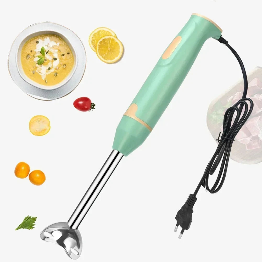 Batidora de mano de inmersión HOMEFISH, picadora eléctrica de alimentos y verduras, batidora de mano para batidos y salsas.