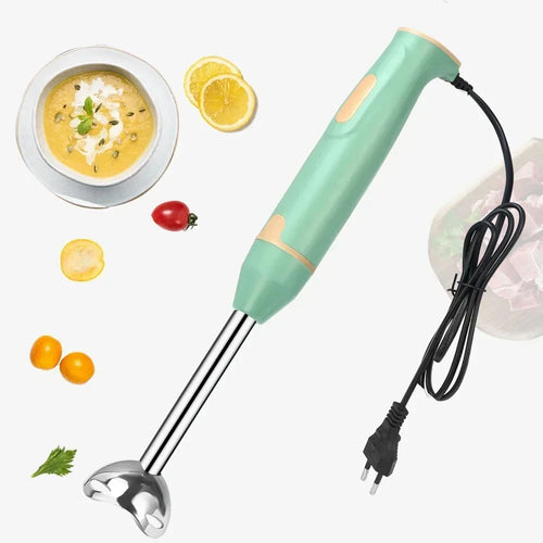 Batidora de mano de inmersión HOMEFISH, picadora eléctrica de alimentos y verduras, batidora de mano para batidos y salsas.