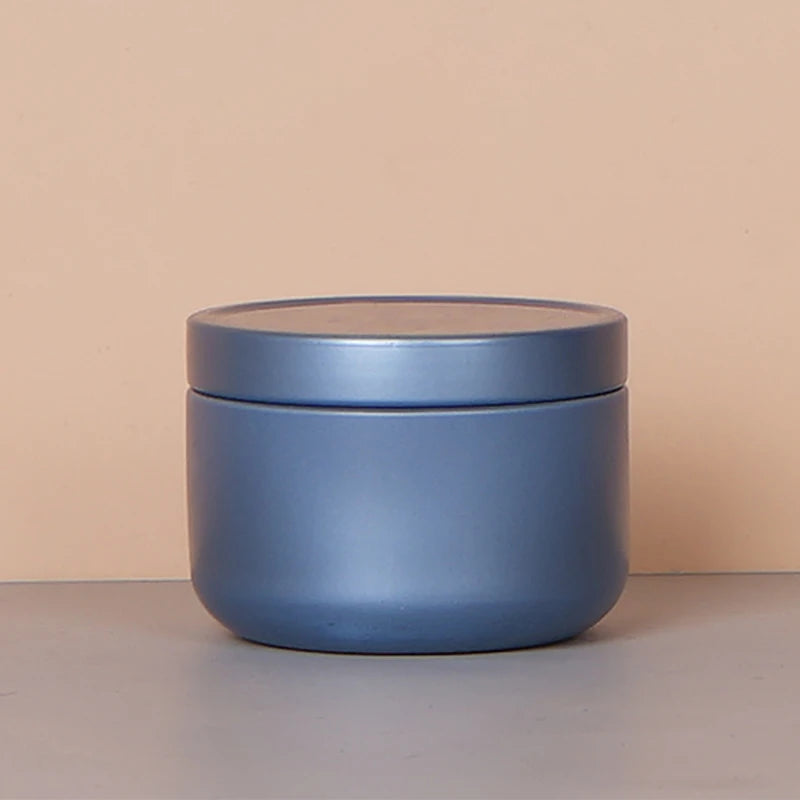 Caja metálica de acero inoxidable para té, mini recipiente portátil de viaje, tarro para azúcar, café, organizador, caja sellada para té, almacenamiento de cocina.