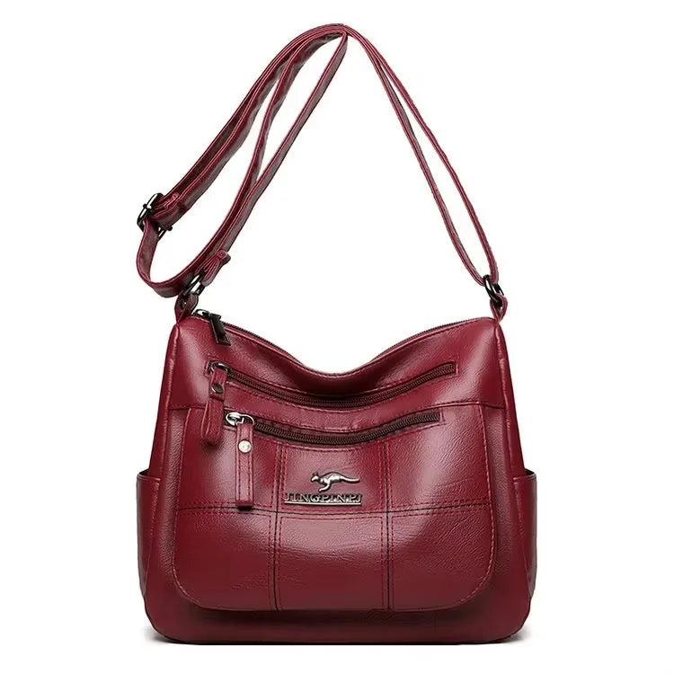Bolso de mano de lujo con estampado de moda, gran capacidad, piel suave, bolso bandolera para mujer, bolso de hombro/bandolera, bolso de mano de diseño para mujer, bolso de mano informal.