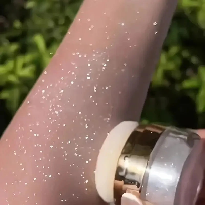 Polvos iluminadores Glitter Fairy para novias, polvos iluminadores para bodas, polvos corporales con purpurina para crear maquillaje brillante, ideales para regalos o fiestas.