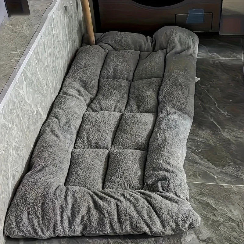 Cama de felpa extragrande para perros y gatos, sofá, colchoneta para jaula, alfombrilla de poliéster ultrasuave para mascotas de todos los tamaños, adorable sofá rectangular.