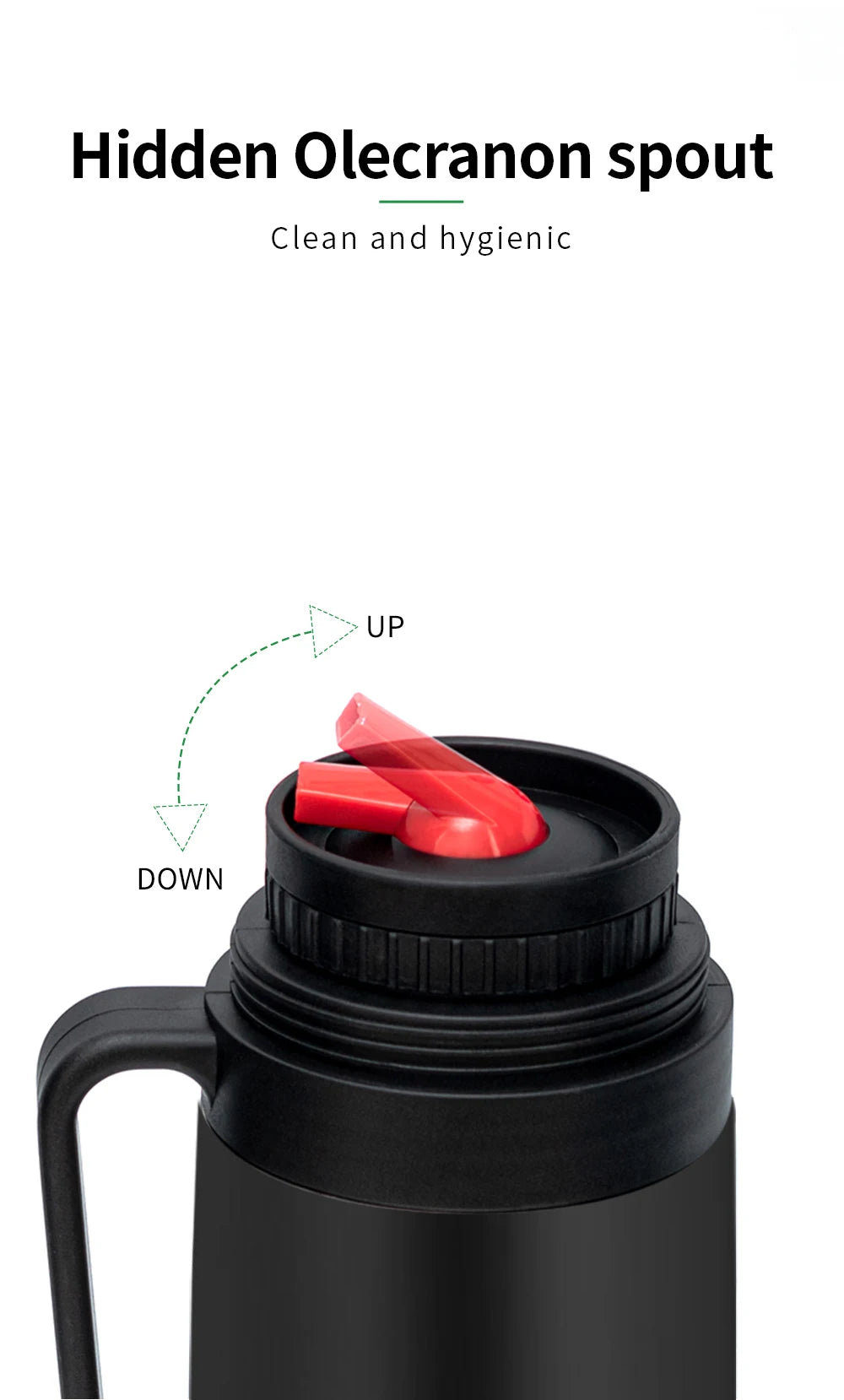 Kit completo de  mate negro: taza moderna de acero inoxidable para mate, termo, recipiente para yerba, juego de moldes para té, bombilla y pajita.