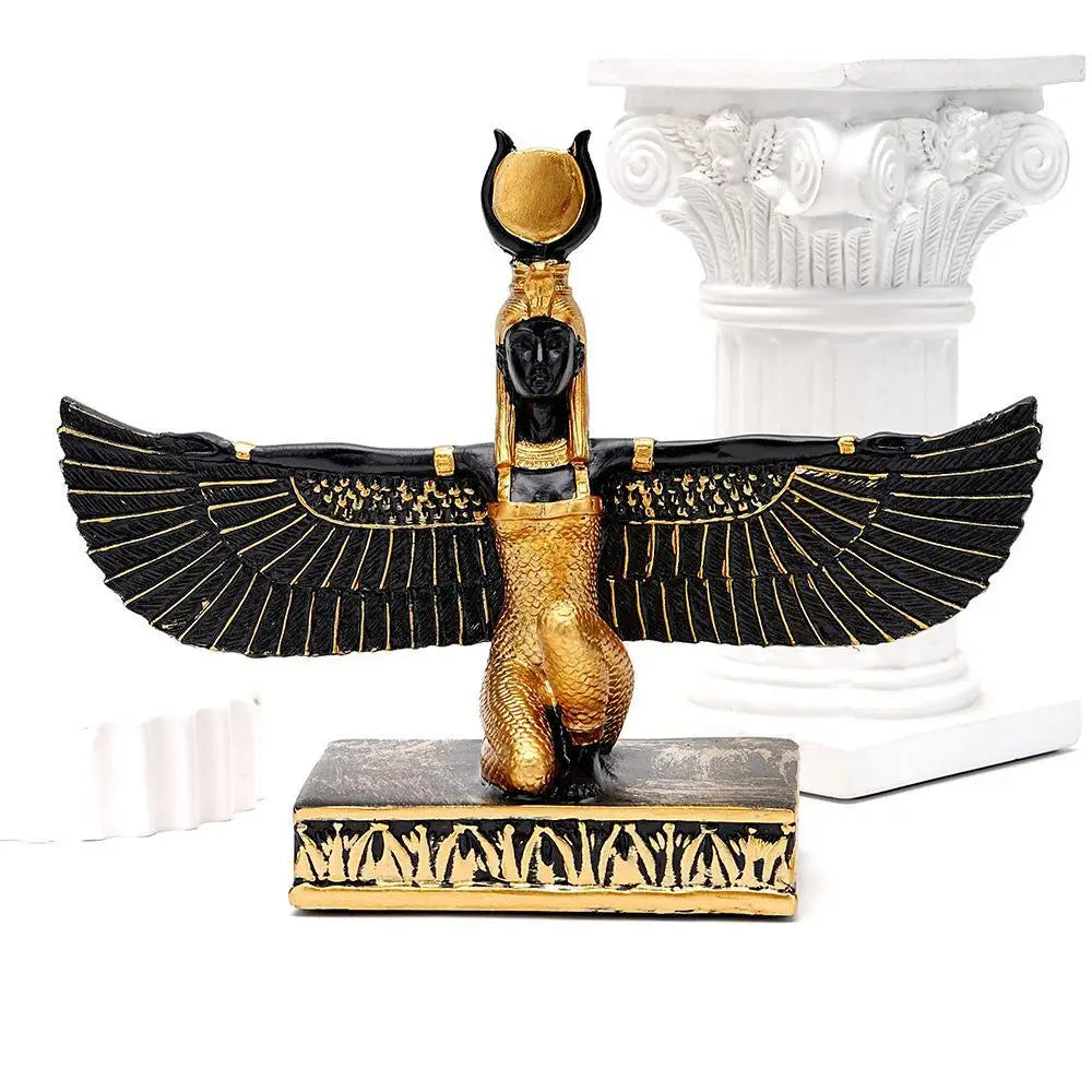 Ojo del dios águila acumótica de aproximadamente 26 cm, santo patrón del faraón, dioses del antiguo Egipto, cultura egipcia, artículos de escritorio para el hogar.