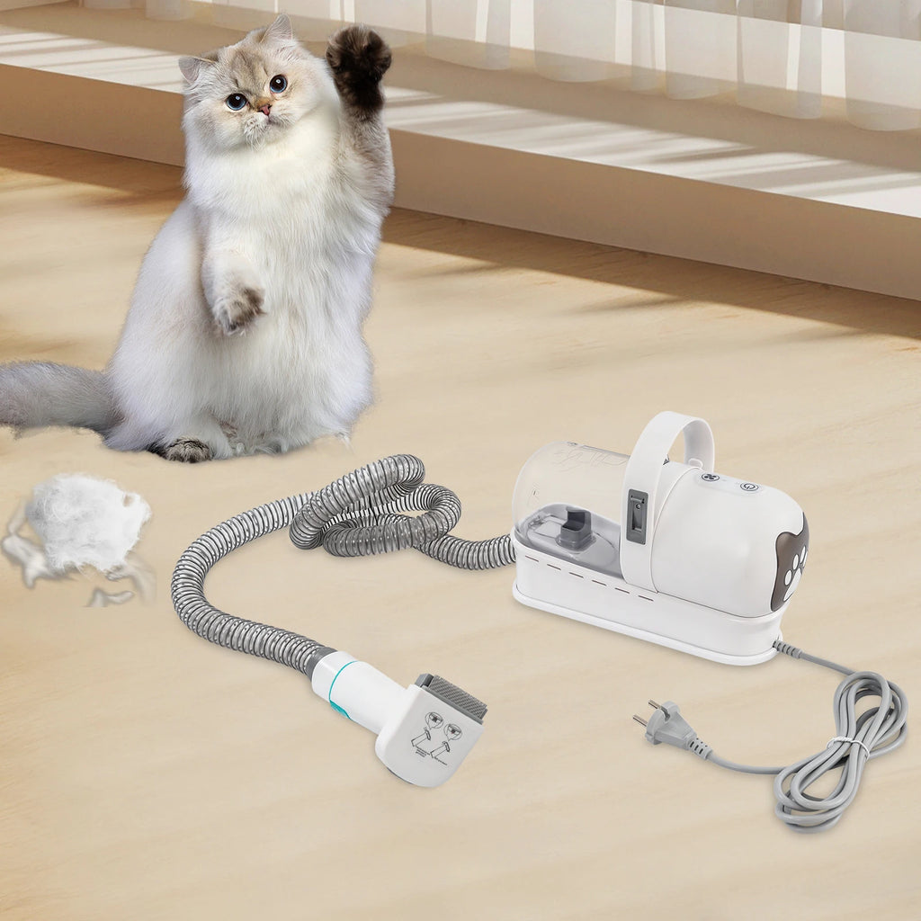 Set multifuncional 7 en 1 de cortapelos con extractor de pelo para perros y gatos, kit de cuidado para mascotas, recortadora de pelo para perros y gatos.